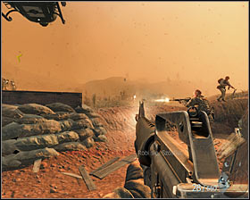 You can get into the bunker on the right #1 - S.O.G. - p. 1 - Walkthrough - Call of Duty: Black Ops Game Guide & Walkthrough