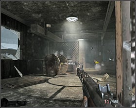 I suggest running towards the wall where your teammates are hiding #1 - Project Nova - p. 1 - Walkthrough - Call of Duty: Black Ops Game Guide & Walkthrough