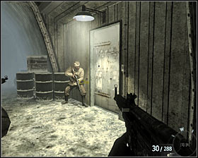 Go towards a smaller room situated on the other side of the hangar and check it which allow you to obtain new secret service data #1 - Project Nova - p. 2 - Walkthrough - Call of Duty: Black Ops Game Guide & Walkthrough