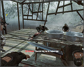 Continue swimming after Woods and after few seconds you will reach a place where you will be able to leave the water #1 - Victor Charlie - p. 1 - Walkthrough - Call of Duty: Black Ops Game Guide & Walkthrough