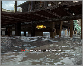 After listening to a talk, jump to water through a hole in the floor #1 - Victor Charlie - p. 1 - Walkthrough - Call of Duty: Black Ops Game Guide & Walkthrough