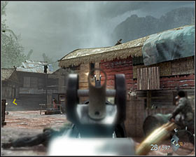 Watch out for the machine gun position which is situated in the area 1 - Victor Charlie - p. 2 - Walkthrough - Call of Duty: Black Ops Game Guide & Walkthrough