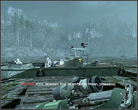 The description of completing the mission: Go straight - Crash Site - p. 1 - Walkthrough - Call of Duty: Black Ops Game Guide & Walkthrough