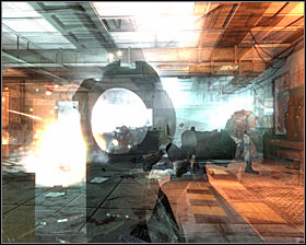 Wait until hostile soldiers enter the building and shoot the one standing on the right with one precise shot in the head #1 - WMD - p. 1 - Walkthrough - Call of Duty: Black Ops Game Guide & Walkthrough