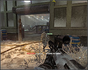 Go towards the main part of the warehouse but watch out for the enemies who will appear in the entrance #1 - WMD - p. 3 - Walkthrough - Call of Duty: Black Ops Game Guide & Walkthrough
