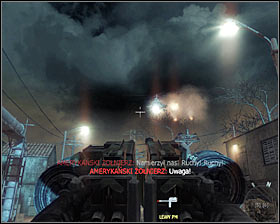 As usual first blow up hostile vehicles #1, and as a result, you will eliminate the soldiers standing near them easily - Rebirth - p. 2 - Walkthrough - Call of Duty: Black Ops Game Guide & Walkthrough