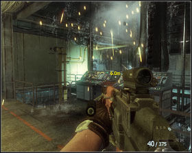 Check the area on the left because one of the soldiers can surprise you there #1 - Redemption - p. 2 - Walkthrough - Call of Duty: Black Ops Game Guide & Walkthrough