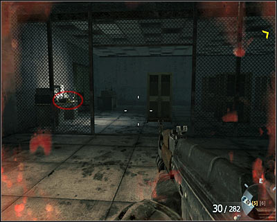 Secret is behind the bars on the left - Vorkuta | Intel - Intel location - Call of Duty: Black Ops Game Guide & Walkthrough