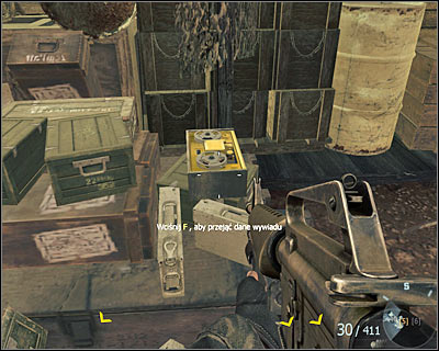 Secret service data is near the ammunition kept in here - S.O.G. | Intel - Intel location - Call of Duty: Black Ops Game Guide & Walkthrough