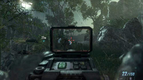 When your team-mates run up the stairs, do the same - Mission 02: CELERIUM | Missions: Walkthrough - Missions: Walkthrough - Call of Duty: Black Ops II Game Guide & Walkthrough