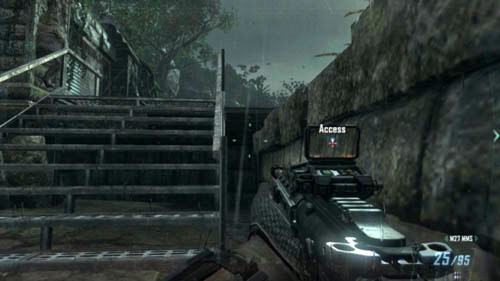Run ahead, but do not turn right as your team-mates did - Mission 02: CELERIUM | Missions: Walkthrough - Missions: Walkthrough - Call of Duty: Black Ops II Game Guide & Walkthrough