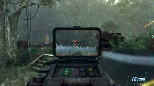 The area is very vast, there are plenty of hiding places, so be careful and do not let the enemy take you by surprise - Mission 02: CELERIUM | Missions: Walkthrough - Missions: Walkthrough - Call of Duty: Black Ops II Game Guide & Walkthrough