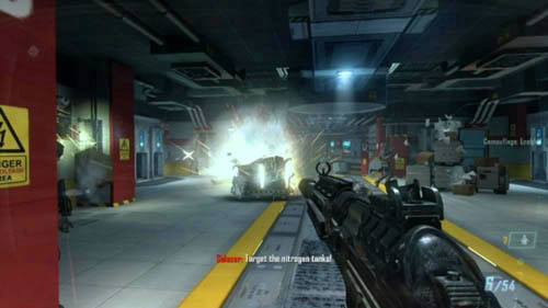 Objective: Infiltrate the lower labs - Mission 02: CELERIUM | Missions: Walkthrough - Missions: Walkthrough - Call of Duty: Black Ops II Game Guide & Walkthrough