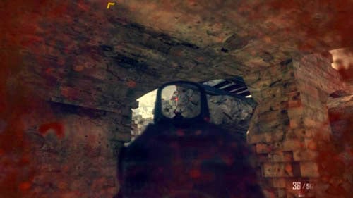 Here, you can wait for a while, but watch out for the grenades - Mission 03: OLD WOUNDS | Missions: Walkthrough - Missions: Walkthrough - Call of Duty: Black Ops II Game Guide & Walkthrough