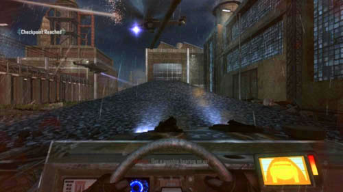 After a while, you will turn left, pass through the small hall and then go outside again - Mission 05: FALLEN ANGEL | Missions: Walkthrough - Missions: Walkthrough - Call of Duty: Black Ops II Game Guide & Walkthrough