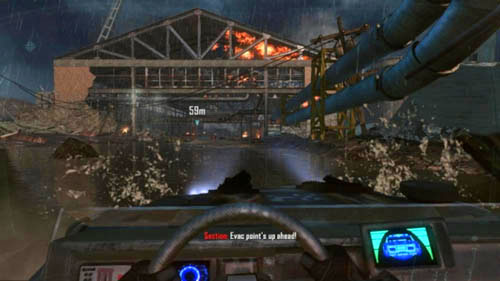 When the drone is destroyed (regardless of the option you chose above), you will have to make a decision while entering the great hall in front of you (picture above) - Mission 05: FALLEN ANGEL | Missions: Walkthrough - Missions: Walkthrough - Call of Duty: Black Ops II Game Guide & Walkthrough