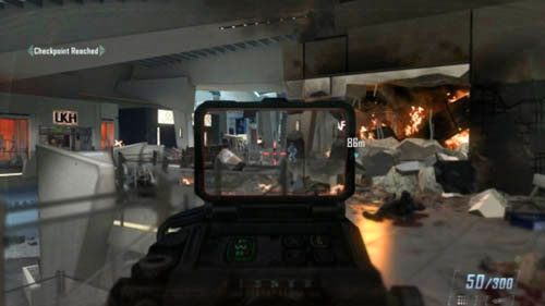 Go back to your team-mates and enter the shopping mall through the next room - Mission 06: KARMA | Missions: Walkthrough - Missions: Walkthrough - Call of Duty: Black Ops II Game Guide & Walkthrough
