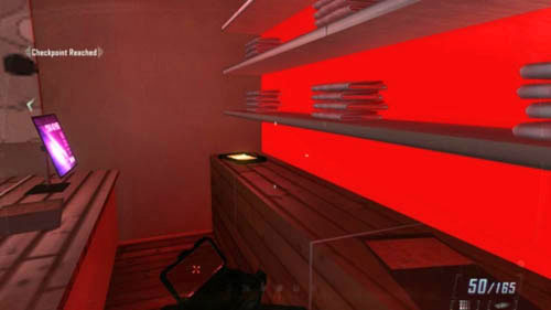 When you clear the area around the stairs of enemies, start going down - Mission 06: KARMA | Missions: Walkthrough - Missions: Walkthrough - Call of Duty: Black Ops II Game Guide & Walkthrough