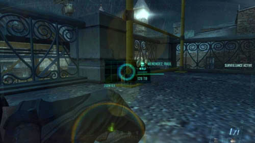 Before the second attempt its necessary to prone - if you do not do that, a patrolling helicopter will detect you - Mission 05: FALLEN ANGEL | Missions: Challenges - Missions: Challenges - Call of Duty: Black Ops II Game Guide & Walkthrough