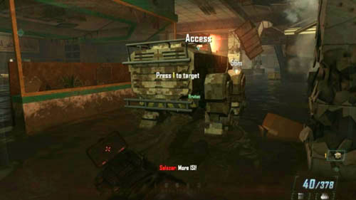 To even be able to pass this challenge, at the beginning of the mission - when the CLAW breaches the door and kills the enemies - go left, to the second CLAW - Mission 05: FALLEN ANGEL | Missions: Challenges - Missions: Challenges - Call of Duty: Black Ops II Game Guide & Walkthrough