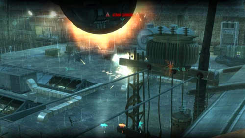 After youve passed the challenge above, dont shoot at anyone, but retreat the CLAW to the place where you took control over it - thanks to that youll make sure that nothing will happen to it - Mission 05: FALLEN ANGEL | Missions: Challenges - Missions: Challenges - Call of Duty: Black Ops II Game Guide & Walkthrough