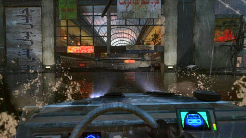 Your task is to ram eight enemy jeeps - Mission 05: FALLEN ANGEL | Missions: Challenges - Missions: Challenges - Call of Duty: Black Ops II Game Guide & Walkthrough