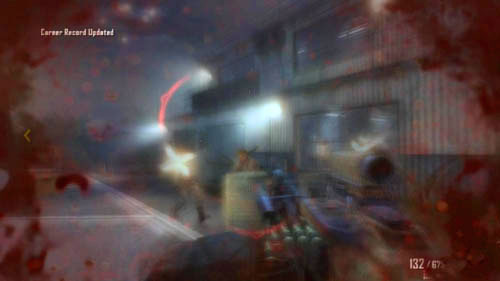 Since it is not fully clear whether the challenge is about killing enemies, or damaging some other object, it is best to provoke a situation that will result in killing two birds with one stone - Mission 07: SUFFER WITH ME | Missions: Challenges - Missions: Challenges - Call of Duty: Black Ops II Game Guide & Walkthrough