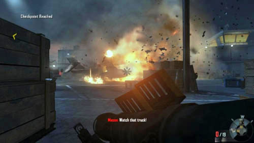 You cant miss it - Mission 07: SUFFER WITH ME | Missions: Challenges - Missions: Challenges - Call of Duty: Black Ops II Game Guide & Walkthrough