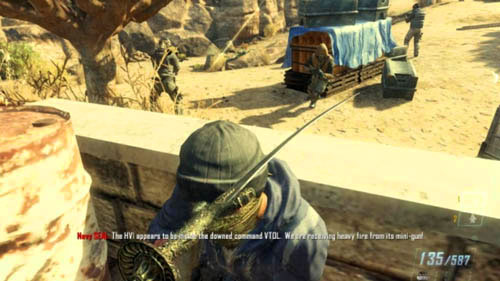 Now all you need to do is to kill enemies in melee till you get the message about passing the challenge (picture above) - Mission 08: ACHILLES VEIL | Missions: Challenges - Missions: Challenges - Call of Duty: Black Ops II Game Guide & Walkthrough