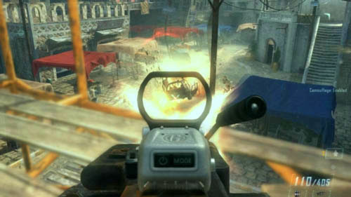 Make sure to take a machinegun with some attachments (e - Mission 08: ACHILLES VEIL | Missions: Challenges - Missions: Challenges - Call of Duty: Black Ops II Game Guide & Walkthrough