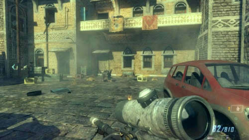 The trouble with the next ASDs is that theyre surrounded by a lot of enemies, and they - even on Recruit level - can harm you not as much as with shots, but with blows - Mission 08: ACHILLES VEIL | Missions: Challenges - Missions: Challenges - Call of Duty: Black Ops II Game Guide & Walkthrough