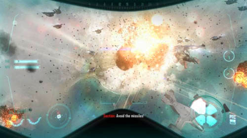 To pass this challenge, at the beginning of the mission you cant even get hurt once by the clouds of fire that are formed by the opponents bullets (picture above) - Mission 11: JUDGMENT DAY | Missions: Challenges - Missions: Challenges - Call of Duty: Black Ops II Game Guide & Walkthrough