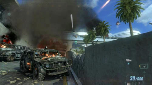 In addition, do not throw EMP grenades too close to each other, because the interference will make it more difficult for you to find and destroy the turned-off quad-drones - Mission 11: JUDGMENT DAY | Missions: Challenges - Missions: Challenges - Call of Duty: Black Ops II Game Guide & Walkthrough