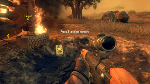 When at the beginning of the mission you get off the transporter and fight a little, and later when the very vehicle stops, look at the vehicle lying on the side on the right side of the battlefield - Mission 01: PYRRHIC VICTORY | Intel - Intel - Call of Duty: Black Ops II Game Guide & Walkthrough