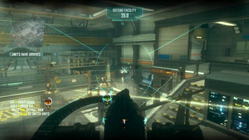 That is why, as soon as you hear the alarm, move the turret in (17) - Strike Force 03: FOB SPECTRE | Strike Force: Walkthrough - Strike Force: Walkthrough - Call of Duty: Black Ops II Game Guide & Walkthrough