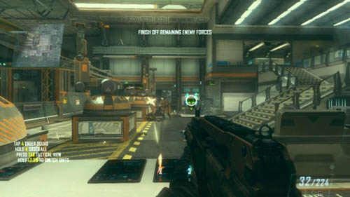 When the time runs out, all that remains is to kill all the other enemies (picture above) - Strike Force 03: FOB SPECTRE | Strike Force: Walkthrough - Strike Force: Walkthrough - Call of Duty: Black Ops II Game Guide & Walkthrough