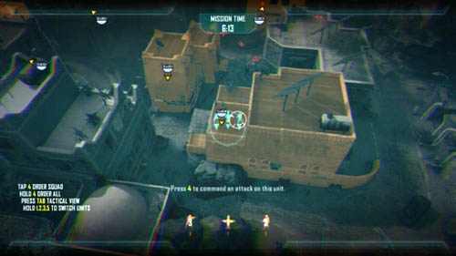 Squads of soldiers will be appearing in (1) and (2) - Strike Force 05: SECOND CHANCE | Strike Force: Walkthrough - Strike Force: Walkthrough - Call of Duty: Black Ops II Game Guide & Walkthrough