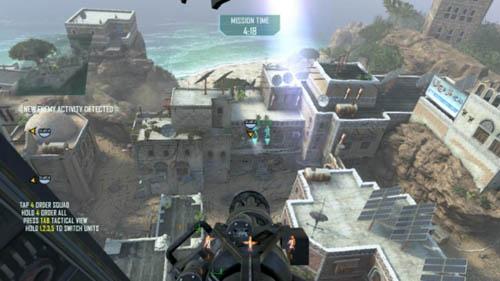 New groups of enemies will be running out of (8) and (9) - Strike Force 05: SECOND CHANCE | Strike Force: Walkthrough - Strike Force: Walkthrough - Call of Duty: Black Ops II Game Guide & Walkthrough