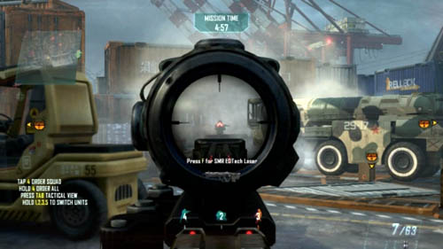 Ten accurate headshots is not much - Strike Force 01: SHIPWRECK | Strike Force: Challenges - Strike Force: Challenges - Call of Duty: Black Ops II Game Guide & Walkthrough