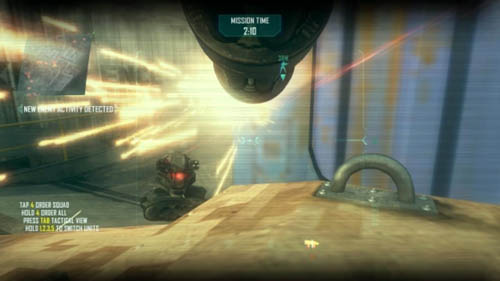 As a CLAW pay special attention to ASDs (picture above) - Strike Force 01: SHIPWRECK | Strike Force: Challenges - Strike Force: Challenges - Call of Duty: Black Ops II Game Guide & Walkthrough