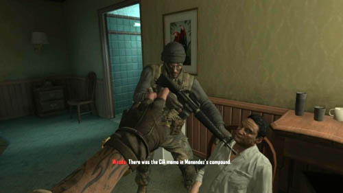 If you didnt thoroughly interrogated Kravchenko but you found the CIA memo, Woods will remind you of the letter pointing at Mason (picture above) - Mission 07 - SUFFER WITH ME | Decisions, consequences, endings - Decisions, consequences, endings - Call of Duty: Black Ops II Game Guide & Walkthrough