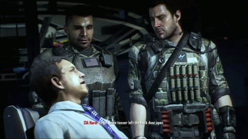 If Karma was rescued, she will be the one who will decode the intercepted data - Mission 08 - ACHILLES VEIL | Decisions, consequences, endings - Decisions, consequences, endings - Call of Duty: Black Ops II Game Guide & Walkthrough