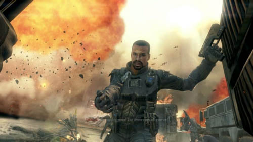 After the accident, if Harper is alive, he will be the one to tell you about the situation (first picture above) - Mission 10 - CORDIS DIE | Decisions, consequences, endings - Decisions, consequences, endings - Call of Duty: Black Ops II Game Guide & Walkthrough