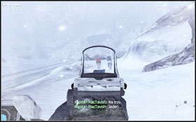 Run forward and youll learn about an interesting function of your weapon - a pulse sensor #1 - Act I - Cliffhanger - Campaign - Call of Duty: Modern Warfare 2 Game Guide