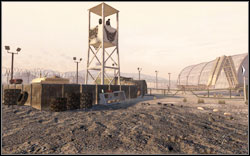 After the weapons presentation, on the way to the Pit - Intel Location - Act I - Intel location - Call of Duty: Modern Warfare 2 Game Guide