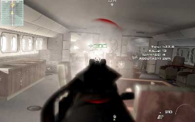 When you clear the room above move forward and use knife to kill enemy who will suddenly attack you - Highmile Jack - SpecOps missions - Call of Duty: Modern Warfare 3 - Game Guide and Walkthrough