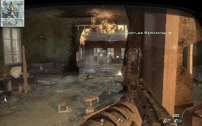 Move to the top of the stairs and refill your supplies in the box on the right - Toxic Paradise - SpecOps missions - Call of Duty: Modern Warfare 3 - Game Guide and Walkthrough