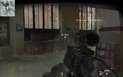 Move to the right and get downstairs - Toxic Paradise - SpecOps missions - Call of Duty: Modern Warfare 3 - Game Guide and Walkthrough