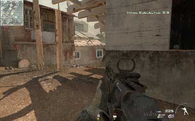 When the street will be clear move forward along building on right side - Fatal Extraction - SpecOps missions - Call of Duty: Modern Warfare 3 - Game Guide and Walkthrough