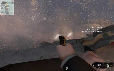 Move forward and kill two enemies in the canyon (you can do it using knife or pistol) - Hostage Taker - SpecOps missions - Call of Duty: Modern Warfare 3 - Game Guide and Walkthrough